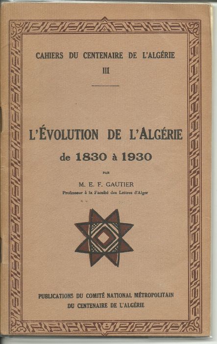 evolution de l`algerie